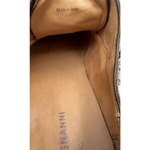 Magnanni Shoes Cap Toe Brown Leather/ Suede Men’s Size 13 main image 7